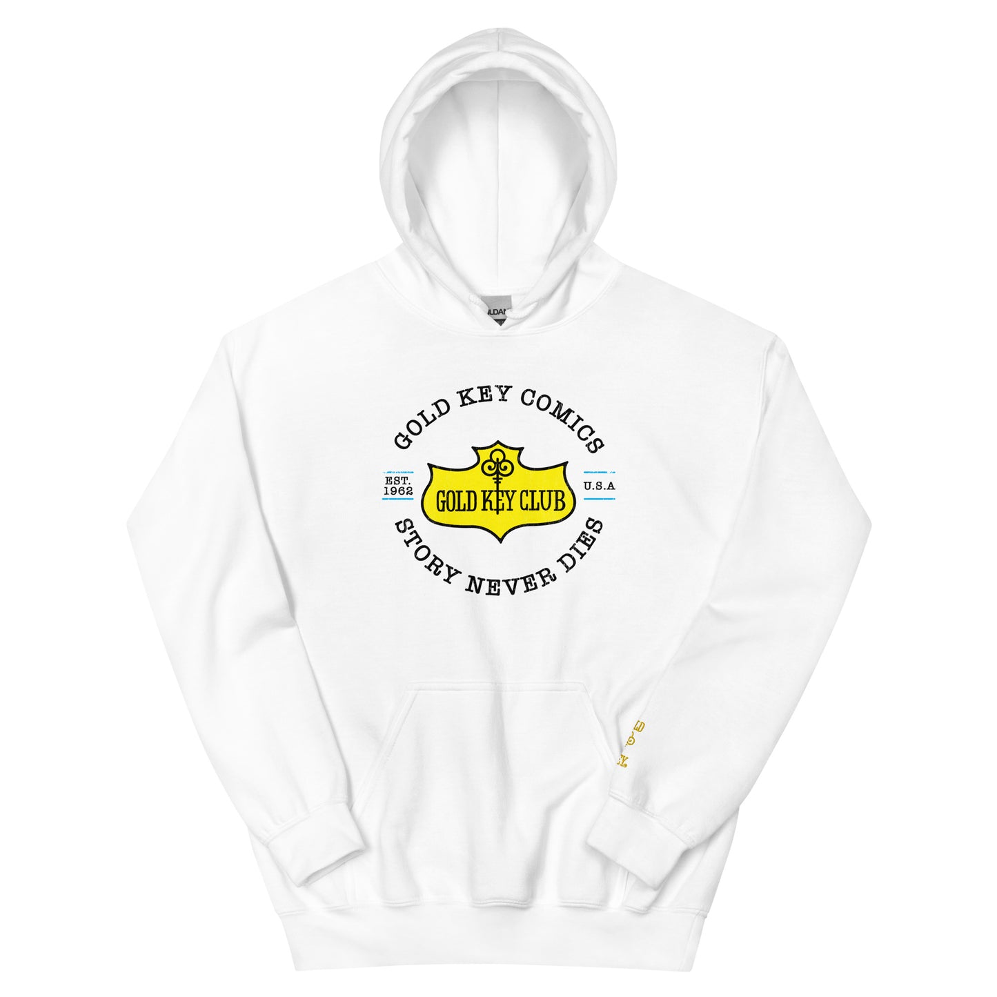 Gold Key Club Hoodie - White