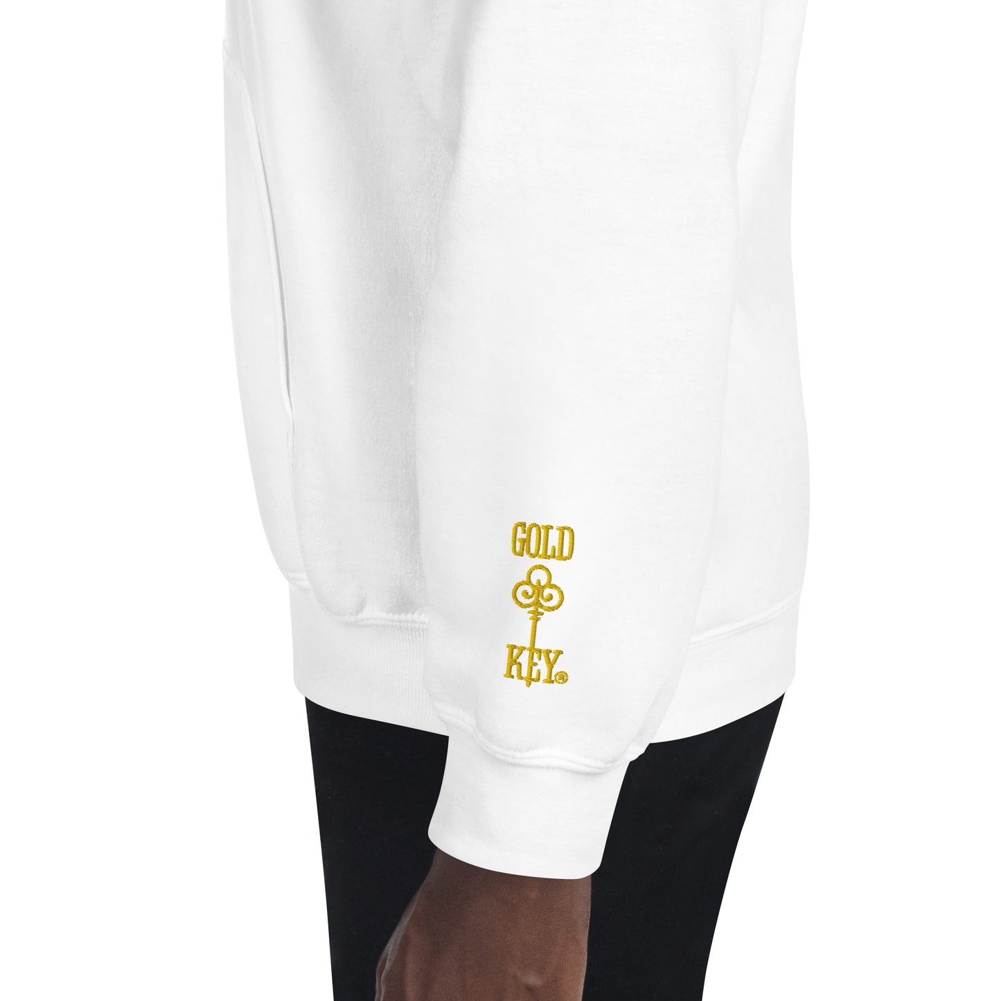 Gold Key Club Hoodie - White