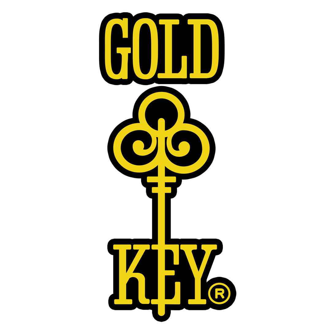 Gold Key Sticker Pack